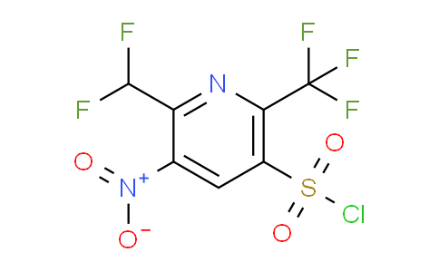 AM44899 | 1361810-56-1 | 2-(Difluoromethyl)-3-nitro-6-(trifluoromethyl)pyridine-5-sulfonyl chloride