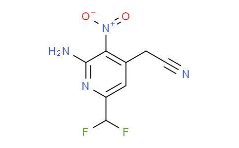 AM44901 | 1805990-72-0 | 2-Amino-6-(difluoromethyl)-3-nitropyridine-4-acetonitrile