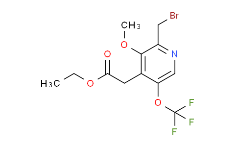 AM44912 | 1806764-41-9 | Ethyl 2-(bromomethyl)-3-methoxy-5-(trifluoromethoxy)pyridine-4-acetate