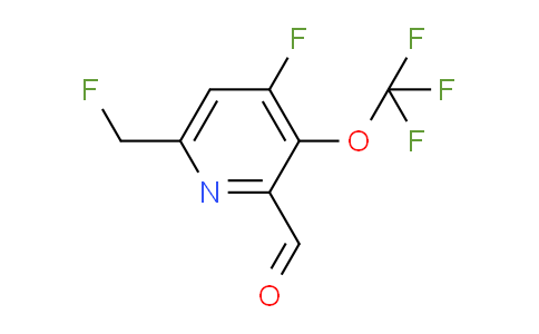 AM44921 | 1804320-59-9 | 4-Fluoro-6-(fluoromethyl)-3-(trifluoromethoxy)pyridine-2-carboxaldehyde