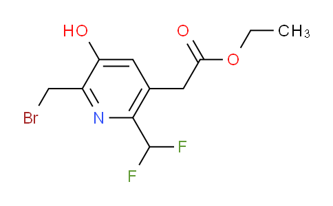 AM44923 | 1805616-60-7 | Ethyl 2-(bromomethyl)-6-(difluoromethyl)-3-hydroxypyridine-5-acetate