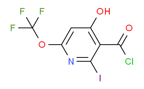 AM44931 | 1806716-53-9 | 4-Hydroxy-2-iodo-6-(trifluoromethoxy)pyridine-3-carbonyl chloride