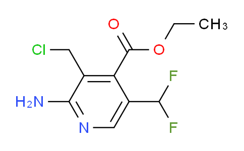 AM44936 | 1805364-19-5 | Ethyl 2-amino-3-(chloromethyl)-5-(difluoromethyl)pyridine-4-carboxylate