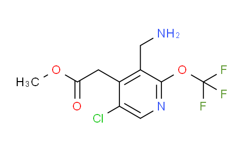 AM44945 | 1803636-32-9 | Methyl 3-(aminomethyl)-5-chloro-2-(trifluoromethoxy)pyridine-4-acetate