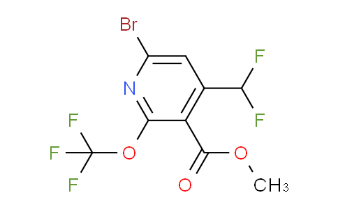 AM44959 | 1806236-66-7 | Methyl 6-bromo-4-(difluoromethyl)-2-(trifluoromethoxy)pyridine-3-carboxylate