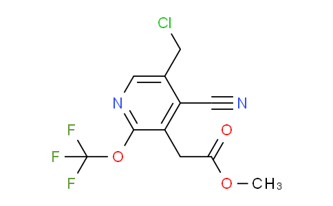 AM44964 | 1804325-50-5 | Methyl 5-(chloromethyl)-4-cyano-2-(trifluoromethoxy)pyridine-3-acetate