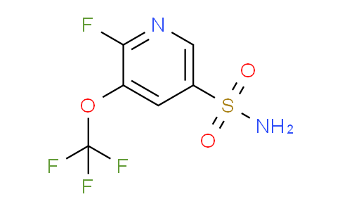 2-Fluoro-3-(trifluoromethoxy)pyridine-5-sulfonamide