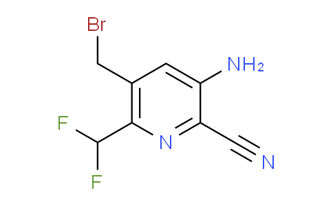 AM44992 | 1805210-99-4 | 3-Amino-5-(bromomethyl)-2-cyano-6-(difluoromethyl)pyridine