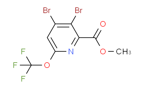 AM44993 | 1804604-38-3 | Methyl 3,4-dibromo-6-(trifluoromethoxy)pyridine-2-carboxylate