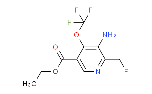 AM44994 | 1803992-27-9 | Ethyl 3-amino-2-(fluoromethyl)-4-(trifluoromethoxy)pyridine-5-carboxylate