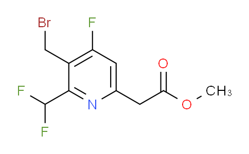 AM44997 | 1807125-27-4 | Methyl 3-(bromomethyl)-2-(difluoromethyl)-4-fluoropyridine-6-acetate