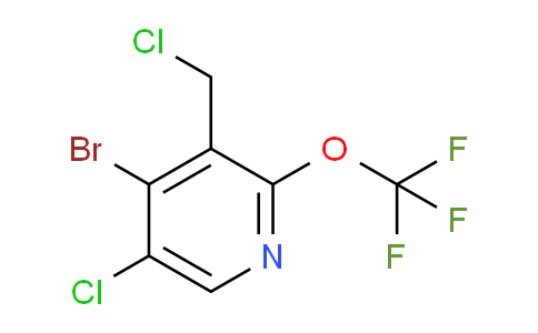 4-Bromo-5-chloro-3-(chloromethyl)-2-(trifluoromethoxy)pyridine