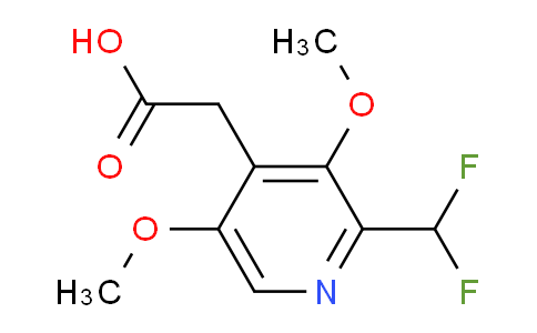 2-(Difluoromethyl)-3,5-dimethoxypyridine-4-acetic acid