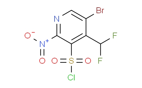 AM45022 | 1806865-86-0 | 5-Bromo-4-(difluoromethyl)-2-nitropyridine-3-sulfonyl chloride