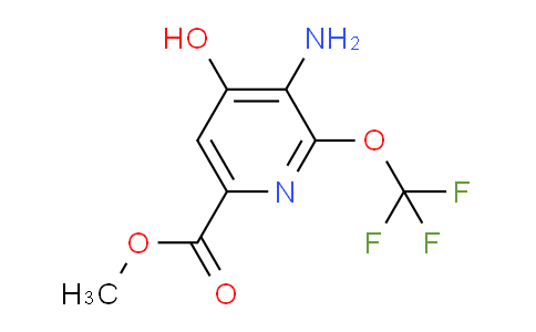 Methyl 3-amino-4-hydroxy-2-(trifluoromethoxy)pyridine-6-carboxylate