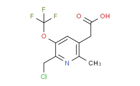 AM45037 | 1361808-15-2 | 2-(Chloromethyl)-6-methyl-3-(trifluoromethoxy)pyridine-5-acetic acid