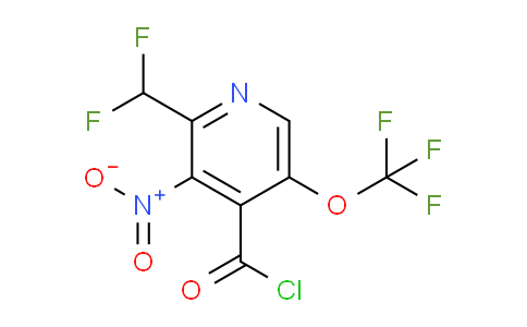 AM45048 | 1806060-24-1 | 2-(Difluoromethyl)-3-nitro-5-(trifluoromethoxy)pyridine-4-carbonyl chloride
