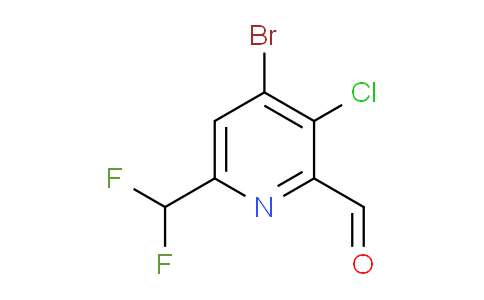 AM45055 | 1806920-68-2 | 4-Bromo-3-chloro-6-(difluoromethyl)pyridine-2-carboxaldehyde