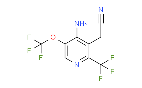 AM45064 | 1804032-03-8 | 4-Amino-5-(trifluoromethoxy)-2-(trifluoromethyl)pyridine-3-acetonitrile