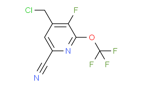AM45066 | 1804553-89-6 | 4-(Chloromethyl)-6-cyano-3-fluoro-2-(trifluoromethoxy)pyridine