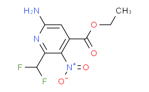 AM45067 | 1805369-49-6 | Ethyl 6-amino-2-(difluoromethyl)-3-nitropyridine-4-carboxylate