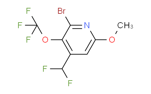 AM45076 | 1806212-10-1 | 2-Bromo-4-(difluoromethyl)-6-methoxy-3-(trifluoromethoxy)pyridine