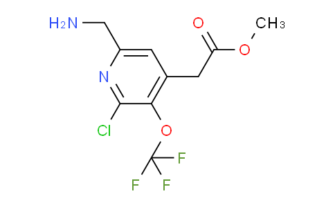 AM45080 | 1804699-91-9 | Methyl 6-(aminomethyl)-2-chloro-3-(trifluoromethoxy)pyridine-4-acetate