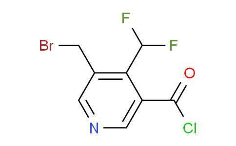AM45085 | 1806832-09-6 | 3-(Bromomethyl)-4-(difluoromethyl)pyridine-5-carbonyl chloride
