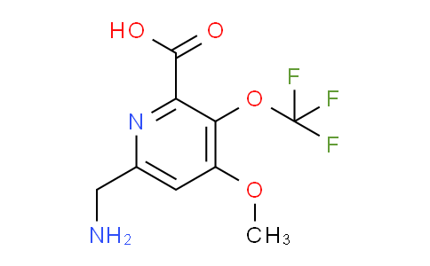 AM45088 | 1804354-94-6 | 6-(Aminomethyl)-4-methoxy-3-(trifluoromethoxy)pyridine-2-carboxylic acid