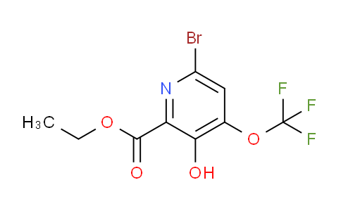 AM45090 | 1804629-50-2 | Ethyl 6-bromo-3-hydroxy-4-(trifluoromethoxy)pyridine-2-carboxylate