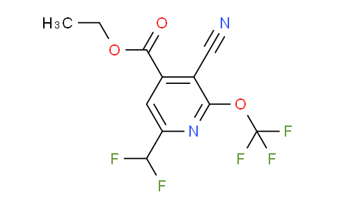 AM45099 | 1803683-10-4 | Ethyl 3-cyano-6-(difluoromethyl)-2-(trifluoromethoxy)pyridine-4-carboxylate