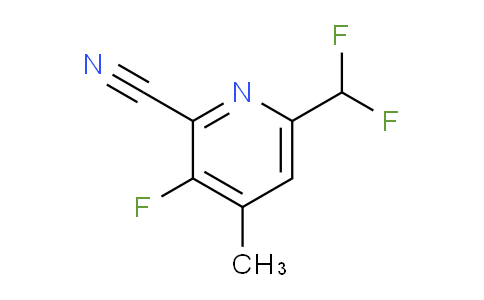 AM45104 | 1807158-26-4 | 2-Cyano-6-(difluoromethyl)-3-fluoro-4-methylpyridine