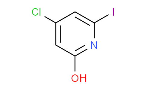 4-Chloro-2-hydroxy-6-iodopyridine