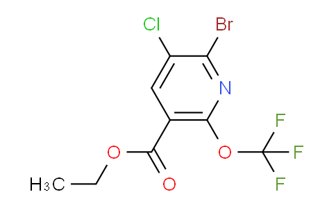 AM45111 | 1806216-90-9 | Ethyl 2-bromo-3-chloro-6-(trifluoromethoxy)pyridine-5-carboxylate