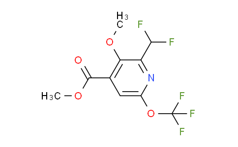 AM45114 | 1806176-29-3 | Methyl 2-(difluoromethyl)-3-methoxy-6-(trifluoromethoxy)pyridine-4-carboxylate