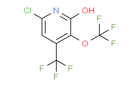 6-Chloro-2-hydroxy-3-(trifluoromethoxy)-4-(trifluoromethyl)pyridine