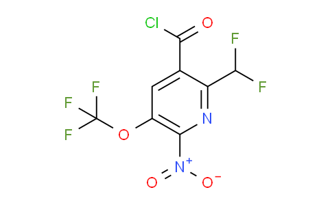 AM45146 | 1806161-48-7 | 2-(Difluoromethyl)-6-nitro-5-(trifluoromethoxy)pyridine-3-carbonyl chloride