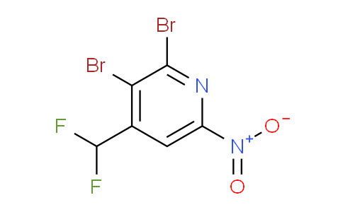 2,3-Dibromo-4-(difluoromethyl)-6-nitropyridine