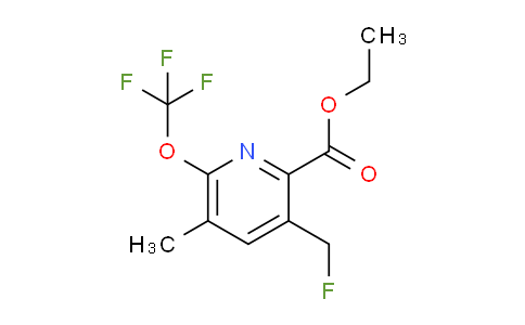 AM45155 | 1361899-69-5 | Ethyl 3-(fluoromethyl)-5-methyl-6-(trifluoromethoxy)pyridine-2-carboxylate