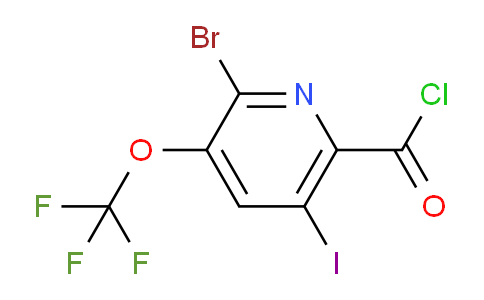 AM45174 | 1806127-40-1 | 2-Bromo-5-iodo-3-(trifluoromethoxy)pyridine-6-carbonyl chloride