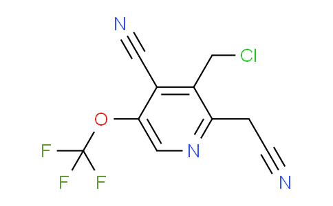 AM45177 | 1804342-38-8 | 3-(Chloromethyl)-4-cyano-5-(trifluoromethoxy)pyridine-2-acetonitrile