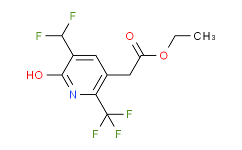 AM45179 | 1805256-56-7 | Ethyl 3-(difluoromethyl)-2-hydroxy-6-(trifluoromethyl)pyridine-5-acetate