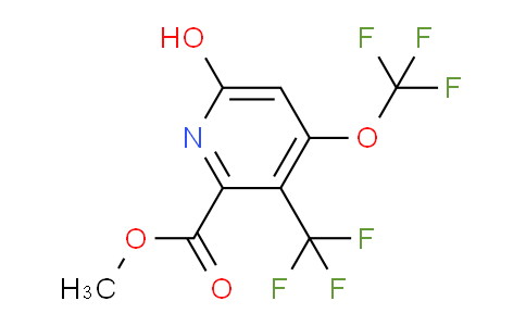 AM45183 | 1804645-66-6 | Methyl 6-hydroxy-4-(trifluoromethoxy)-3-(trifluoromethyl)pyridine-2-carboxylate