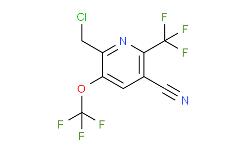 AM45184 | 1804302-08-6 | 2-(Chloromethyl)-5-cyano-3-(trifluoromethoxy)-6-(trifluoromethyl)pyridine