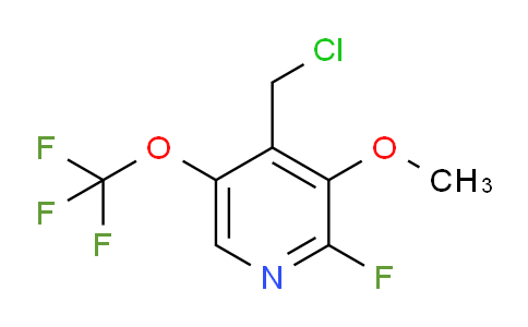 AM45185 | 1806718-38-6 | 4-(Chloromethyl)-2-fluoro-3-methoxy-5-(trifluoromethoxy)pyridine