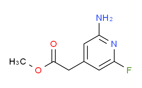 AM45196 | 1805741-45-0 | Methyl 2-amino-6-fluoropyridine-4-acetate