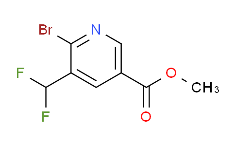 Methyl 2-bromo-3-(difluoromethyl)pyridine-5-carboxylate