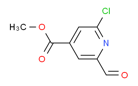 Methyl 2-chloro-6-formylisonicotinate