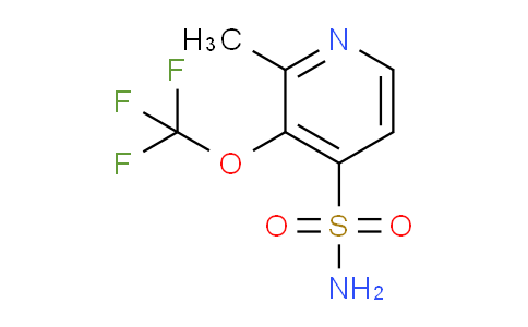 2-Methyl-3-(trifluoromethoxy)pyridine-4-sulfonamide