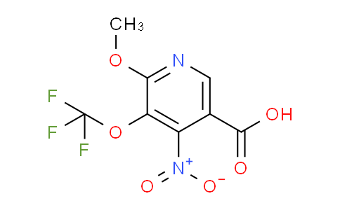 2-Methoxy-4-nitro-3-(trifluoromethoxy)pyridine-5-carboxylic acid